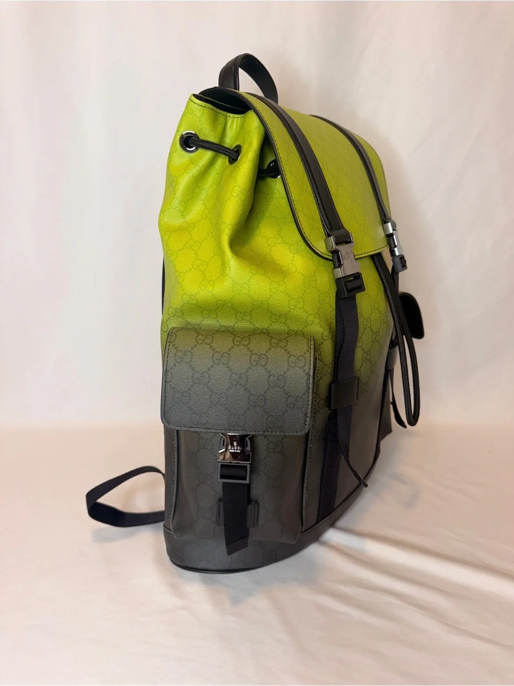 Gucci Chroma Large GG Gradient Backpack NWT 792080 FAERS 8452